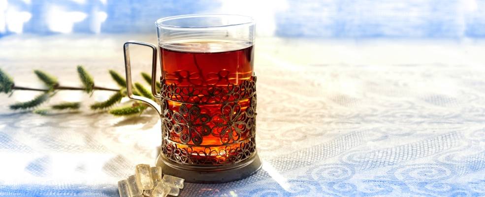 Samowar Russisch/Türkisch Tee