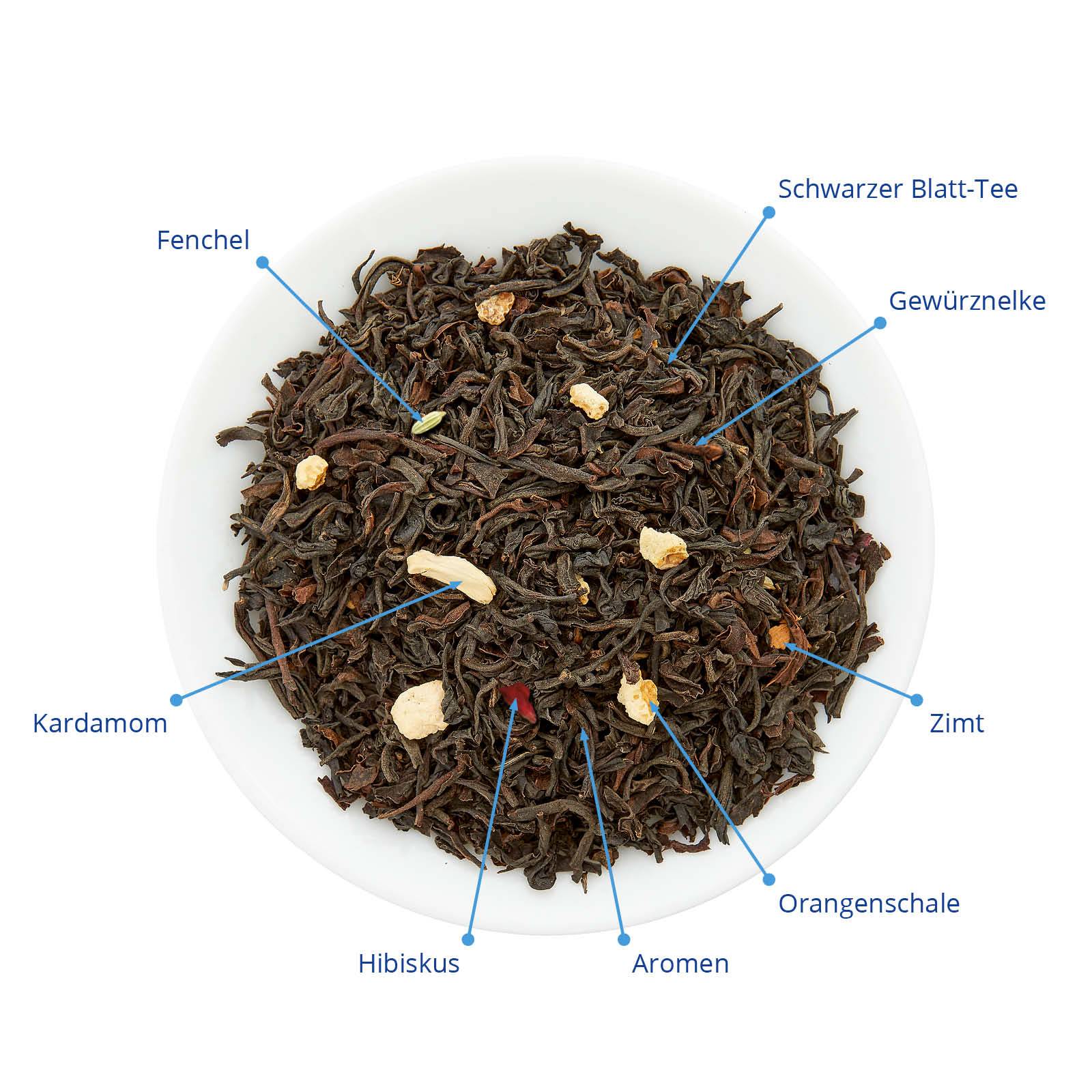 loser Tee mit Einzelzutaten