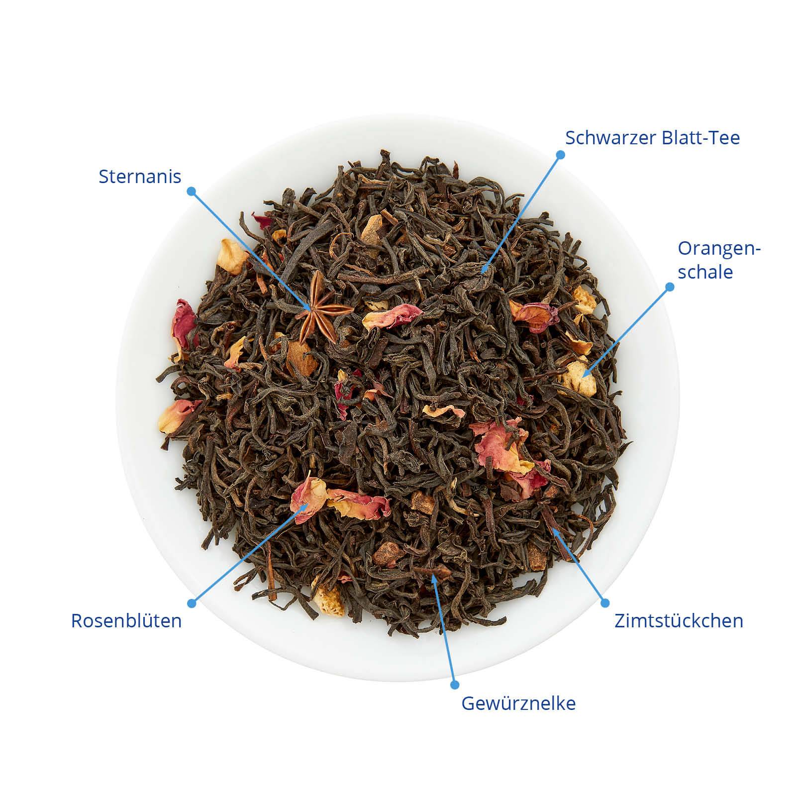 loser Tee mit Einzelzutaten