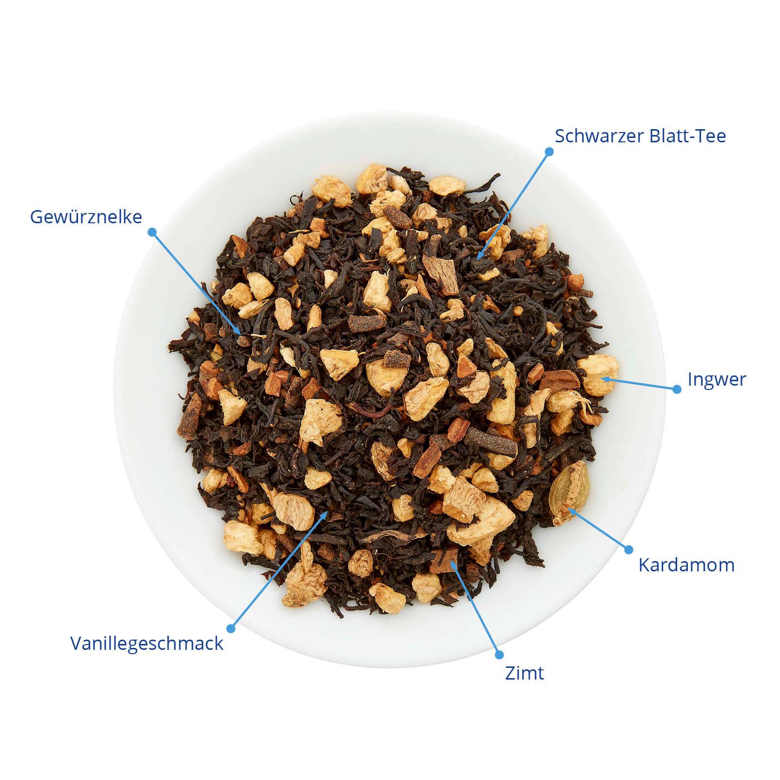 loser Tee mit Einzelzutaten
