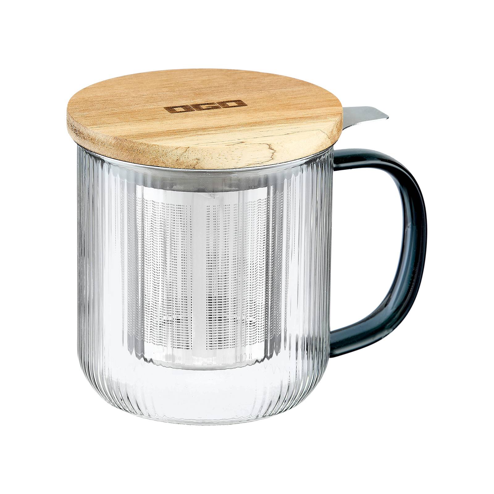 Glas-Teebecher Karl Graphit 0,3 l