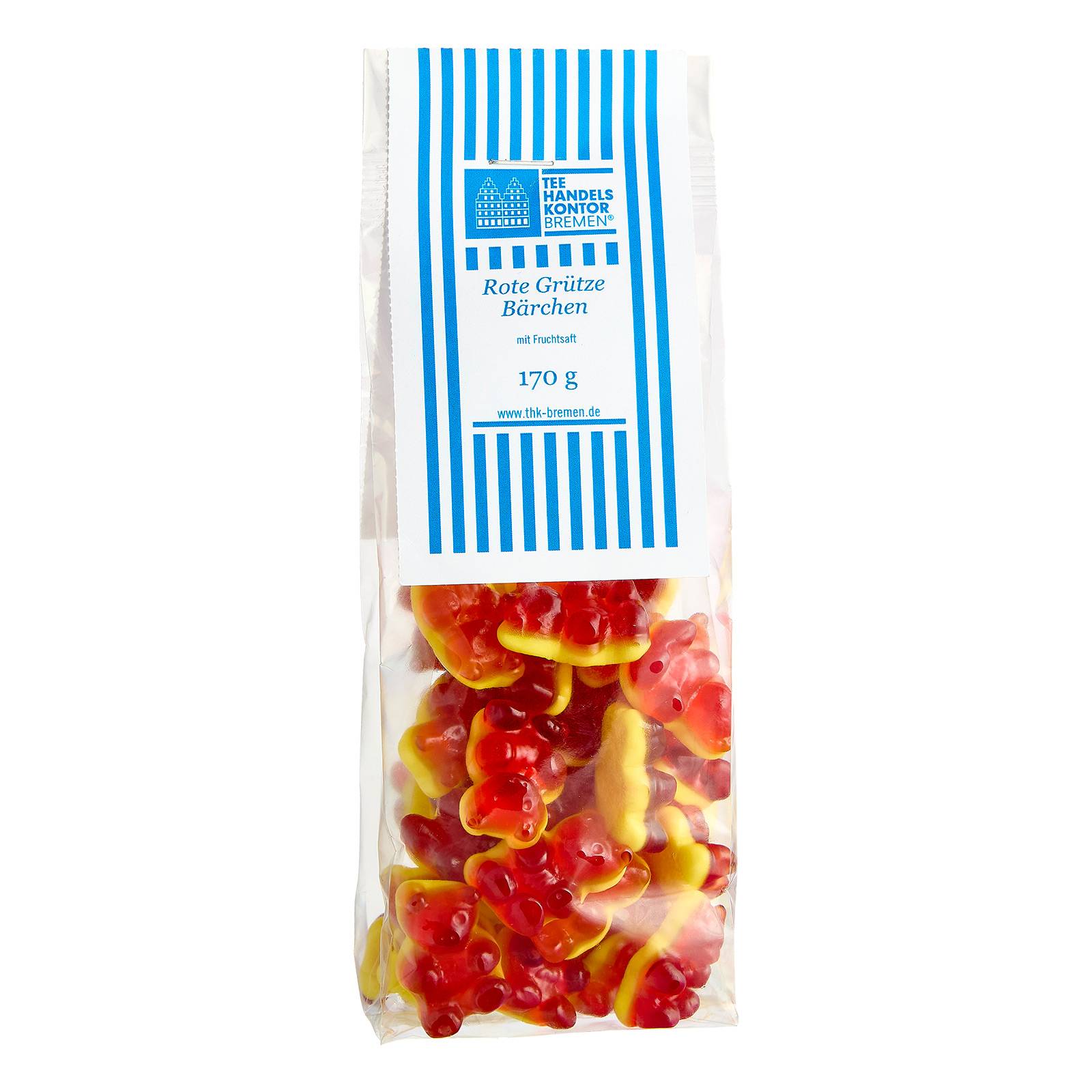 Verpackungs-Vorderseite mit Logo TEE-HANDELS-KONTOR BREMEN
