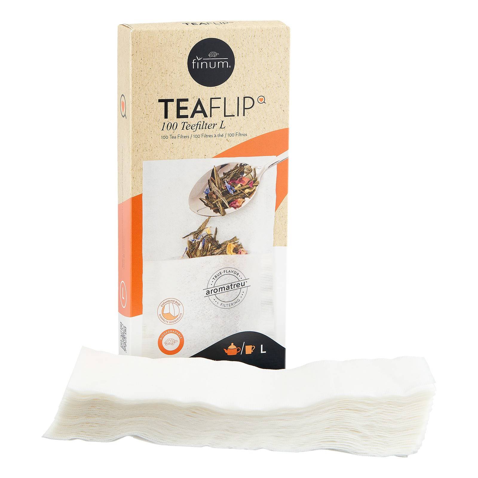 Teefilterpapier Finum lang