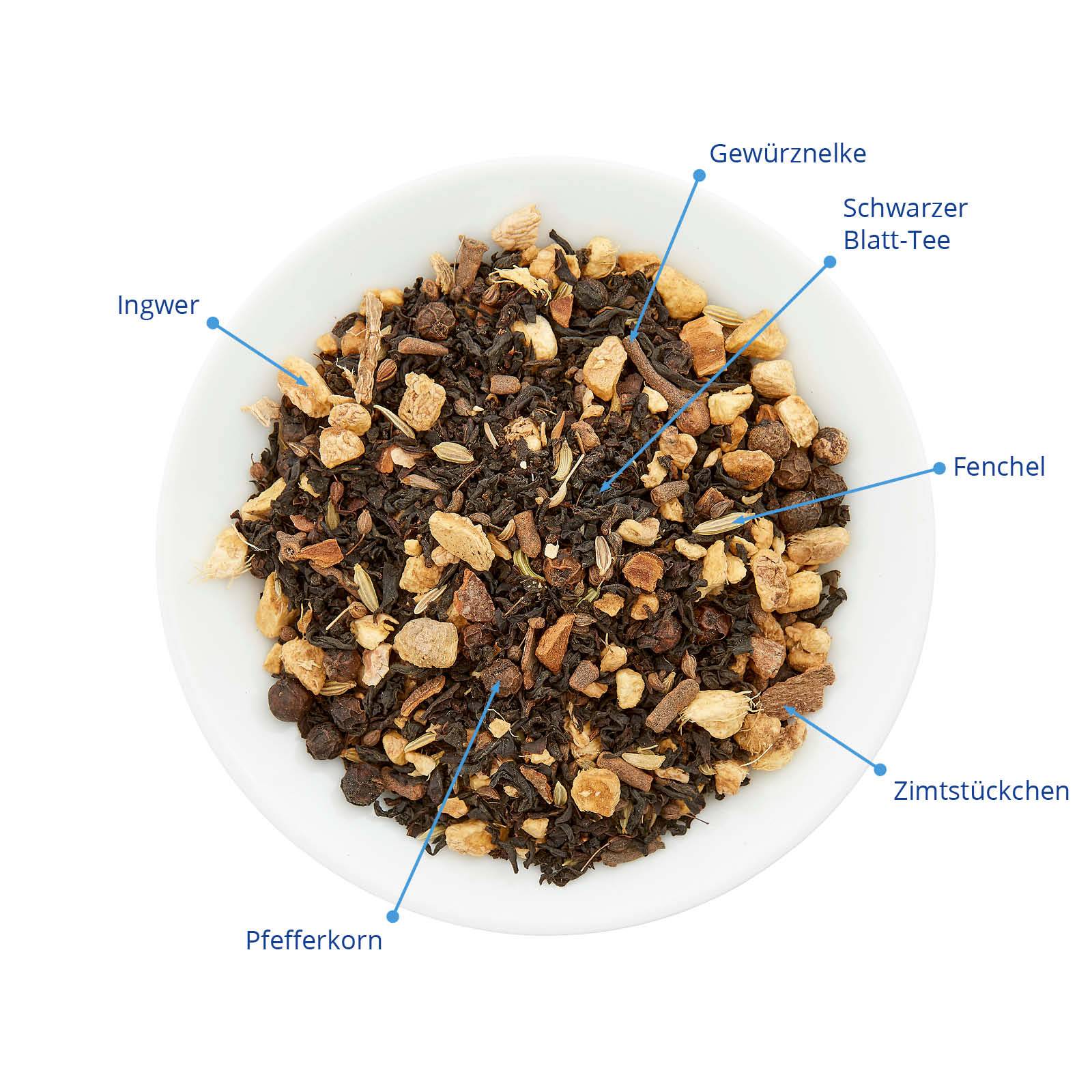 loser Tee mit Einzelzutaten