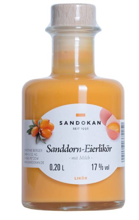 Sanddorn-Eierlikör