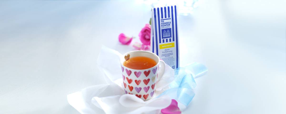 Valentinstag mit Herztasse