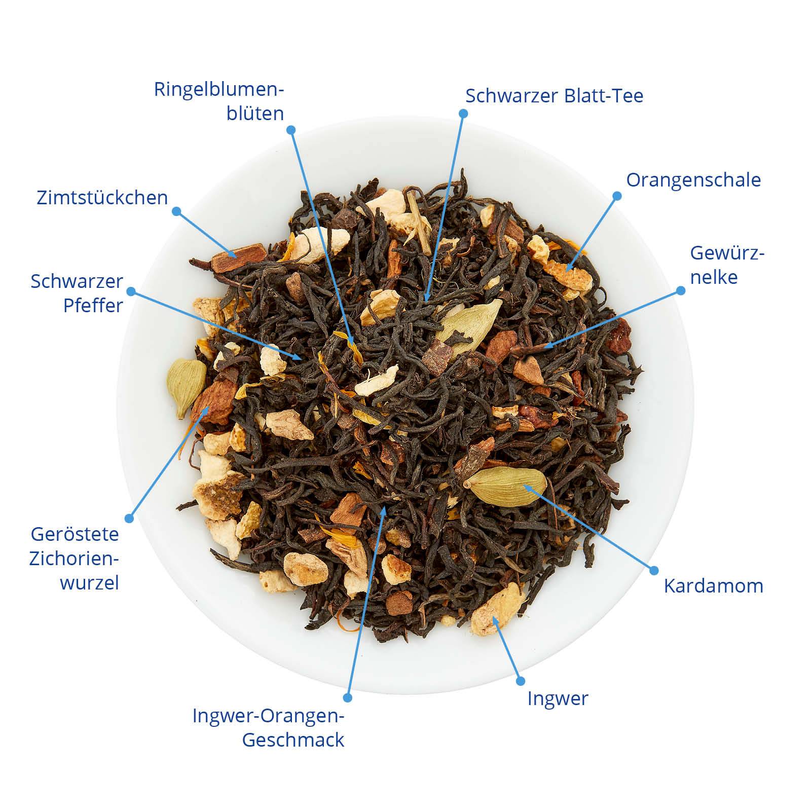 loser Tee mit Einzelzutaten