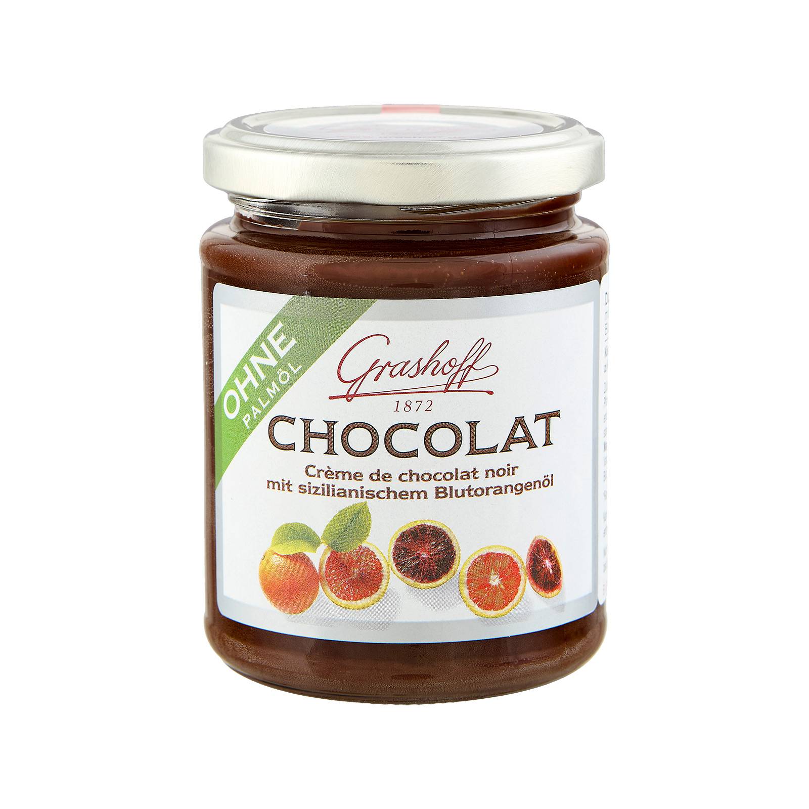 Crème de Chocolat noir mit Blutorangenöl