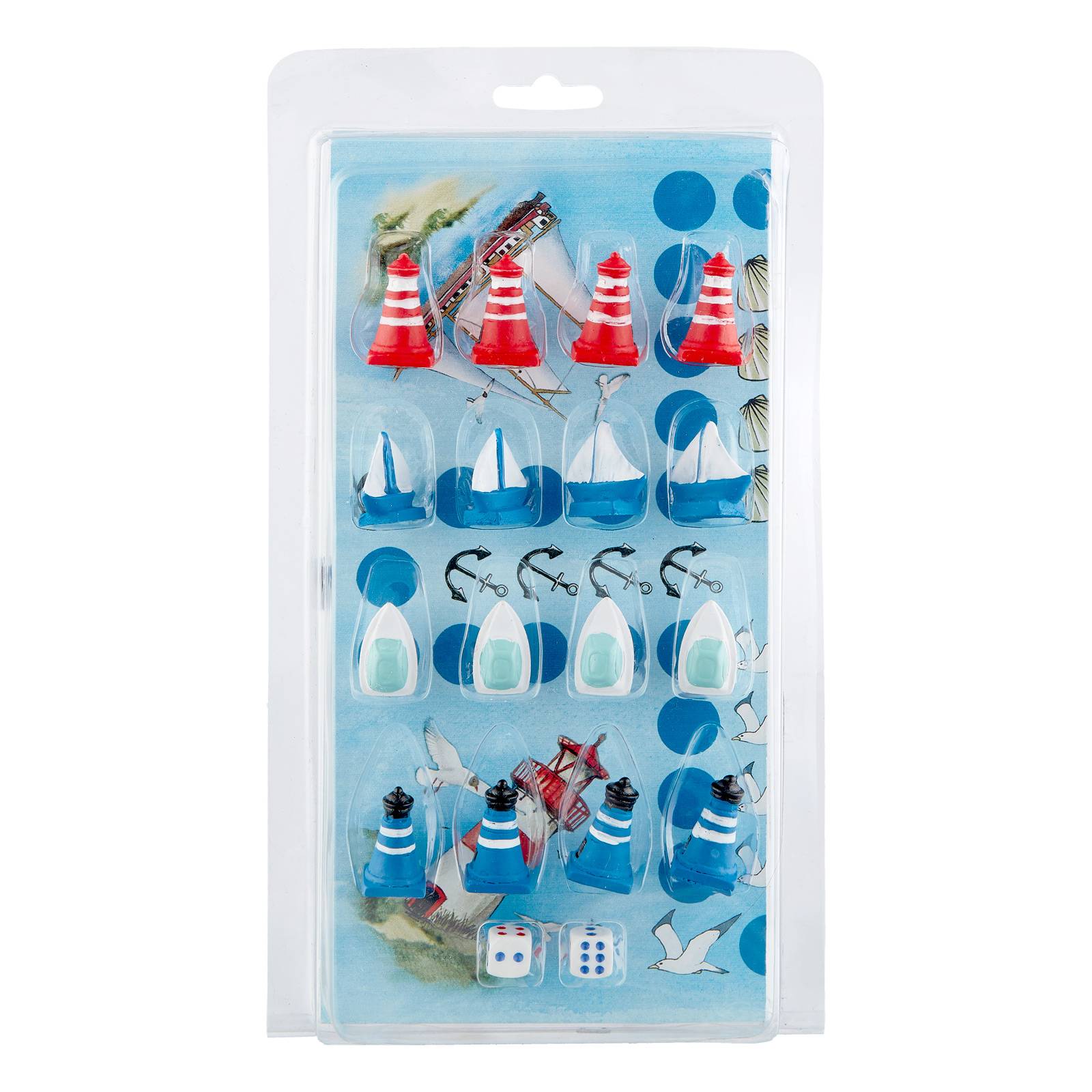 Verpacktes Würfelspiel