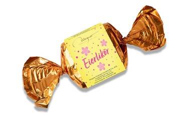 Eierlikör-Happen in weißer Schokolade