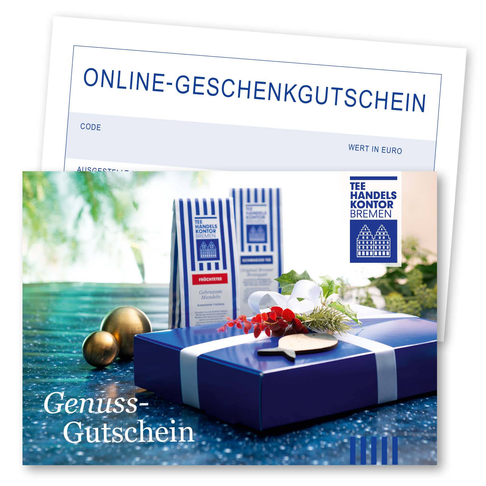 Geschenkgutschein mit Postversand
