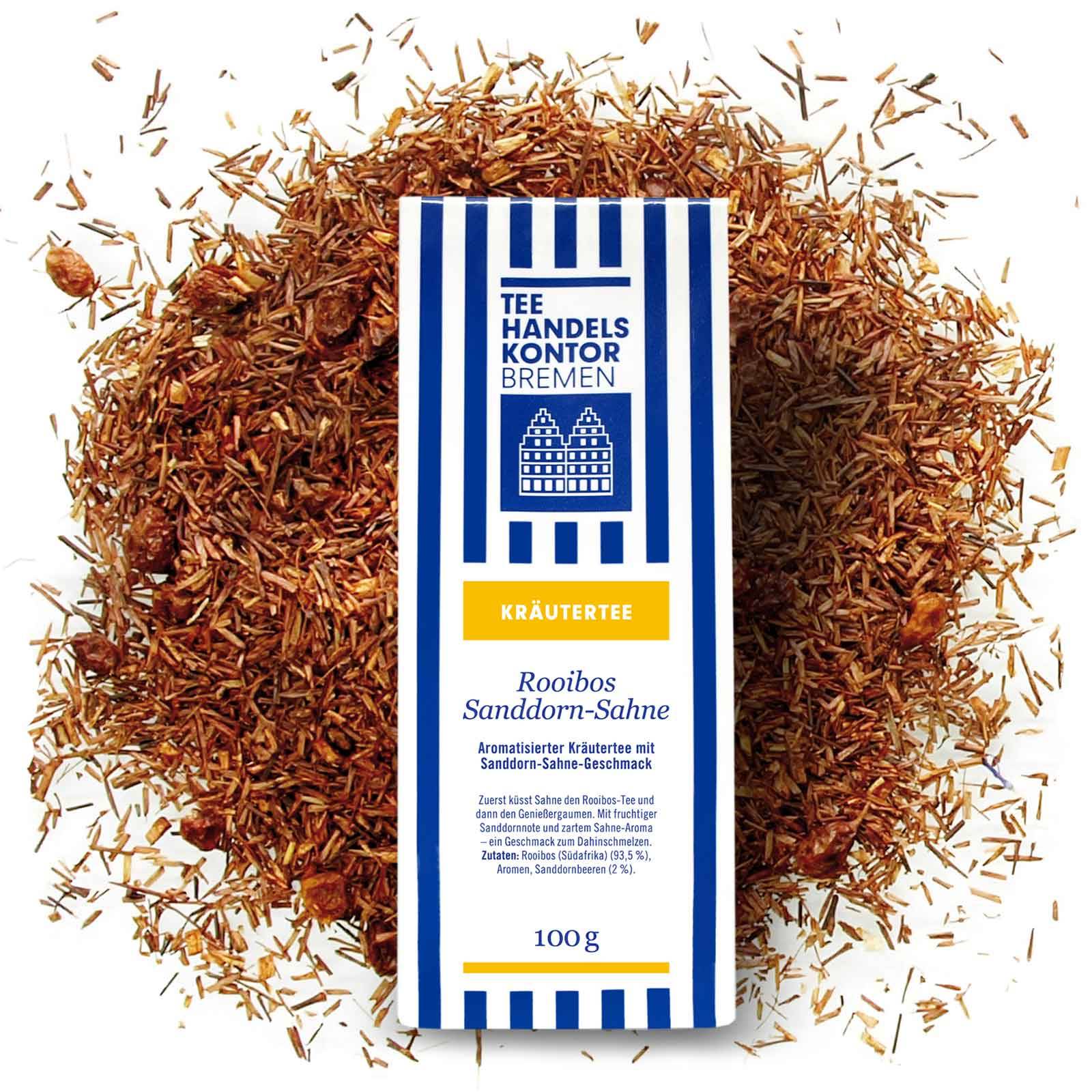 Rooibos Sanddorn-Sahne