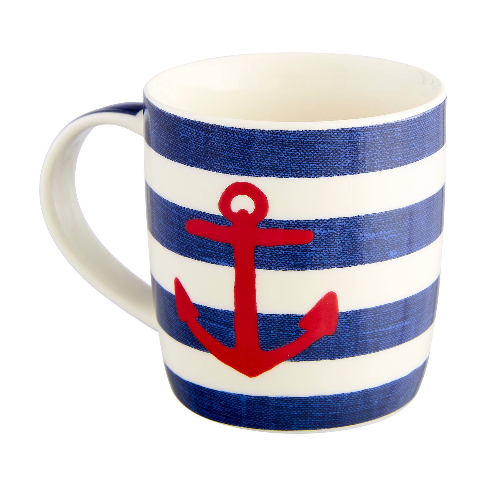 Teebecher Anker blau